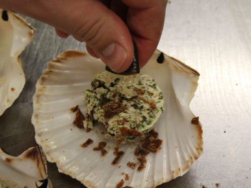 recette pour le réveillon : St jacques au beurre et au citron